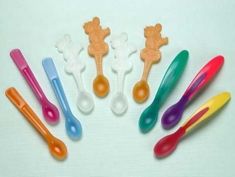 兒童安全湯匙 - 塑膠射出加工